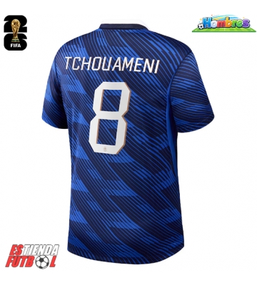 Francia Aurelien Tchouameni #8 Primera Equipación Mundial 2026 Manga Corta